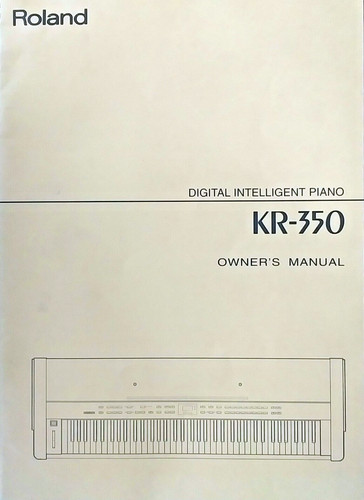 Roland 350 digital - kr-350,