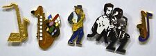 5 Pin's MUSIQUE SAXOPHONE JAZZ dont 2 Démons et merveilles