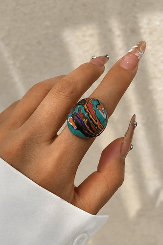 Bague verre piece - en,