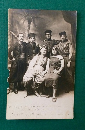 Carte photo ancienne - carte,