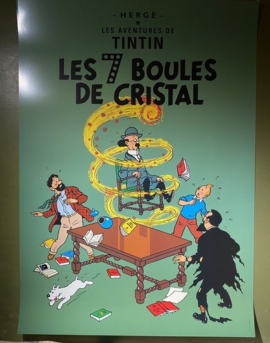 Affiche tintin les boules - affiche, 7