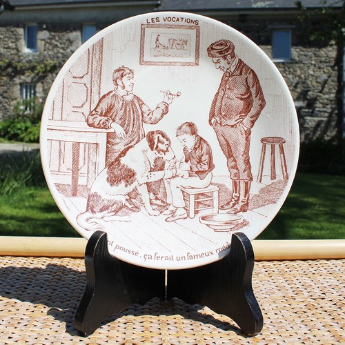 Assiette les vocations - assiette,