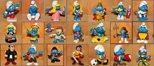 Schtroumpf figurines - :,