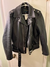 SCHOTT Perfecto 519 Size M black leather jacket