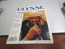 CA799 REVUE ULYSSE TELERAMA N° 12 YEMEN LA JAMBIYA ET LA KALACHNIKOV SANAA