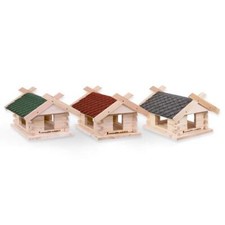 Nichoir (Grand ), Ardoise Winterfutterhaus Mangeoire Doublure Oiseaux Sauvages