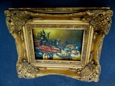 PEINTURE A HUILE SUR PANNEAU