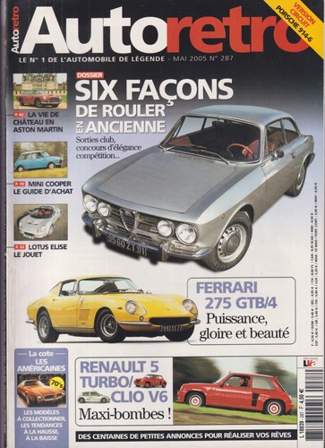 Auto retro 287 aston - auto,
