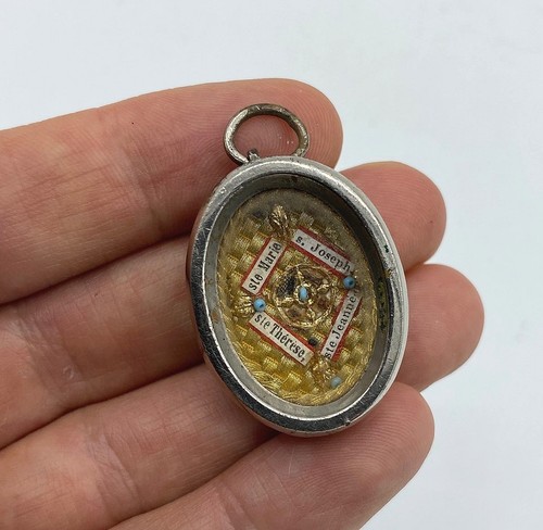 Pendentif reliquaire xixeme - xixeme, 4