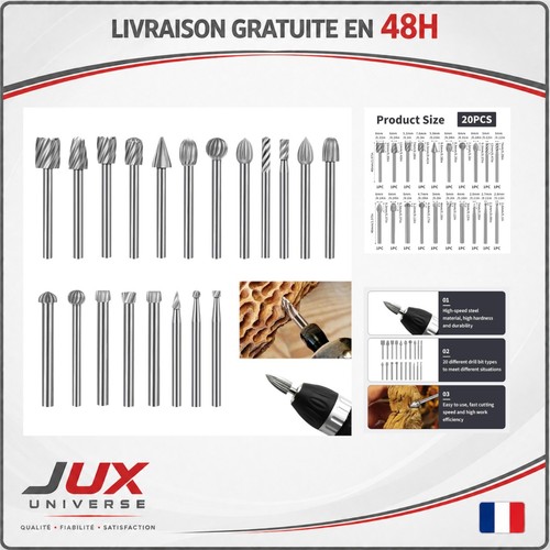 Fraises rotatives hss mm - rotatives,