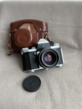 PRAKTICA 1V 35mm Film SLR Camera with Pancolar 1.8/50mm Lens Carl Zeiss Jena M42