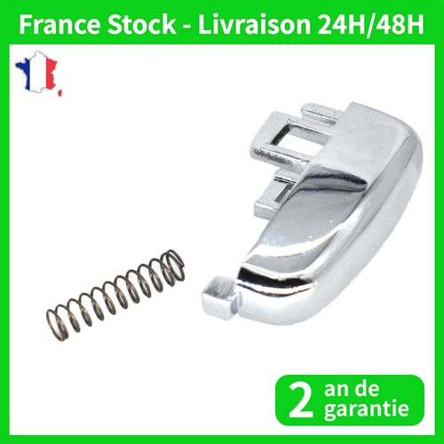 Bouton frein main chromé - frein,