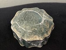 PETITE BONBONNIERE PORCELAINE DECOR MARBRE LAZEYRAS LIMOGES