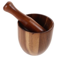 Pot De Broyage En Bois Mortier