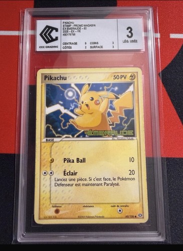 Pikachu emeraude 106 fr - 60/106,