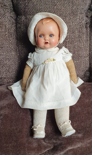 Ancien bébé poupée - ancien,