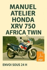 Manuel Atelier HONDA XRV 750