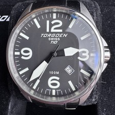 Torgoen T10 Torgoen Swiss T10 Series Pilot Watch Metal Strap
