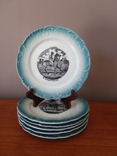 6 Assiettes  PEXONNE F.F