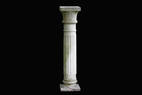 Colonne pierre reconstituée - pierre,