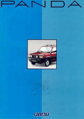 Catalogue brochure fiat panda - brochure,
