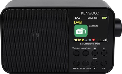 Kenwood crm30dabb noir radio - kenwood,