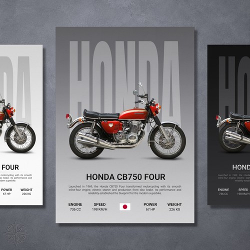 Honda cb750 four - cb750, 1969