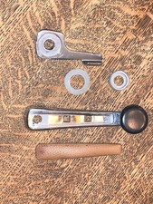 1972-1989 Mercedes R107 380SL 450SL 560SL Hard Soft Top Handles Palomino Insert