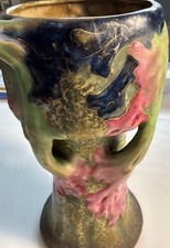 vase en pate de verre  style