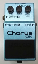BOSS CE-3 Chorus Guitar Effects Pedal made in Japan 1983 #146 DHL Express or EMS
