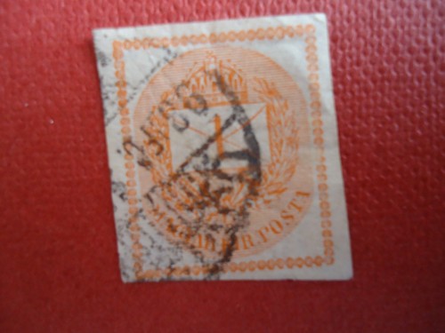 Timbre hongrie chiffre - chiffre, 1