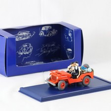 Atlas Tintin La Jeep rouge
