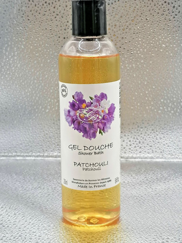 Gel douche parfum patchouli - gel,