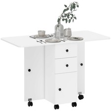 HOMCOM Table de cuisine