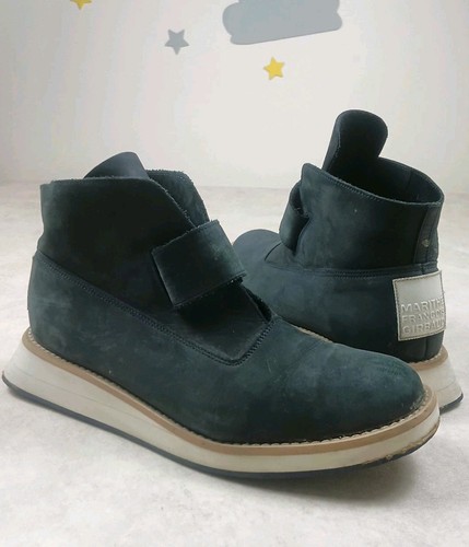 Bottines compensées cuir - en,