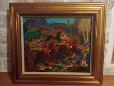 Tableau, huile sur toile de