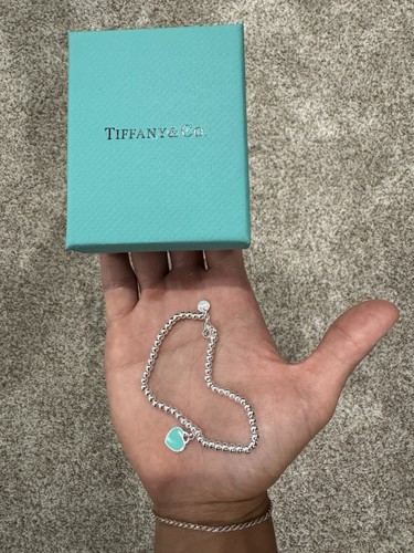 Tiffany blue heart tag - &,