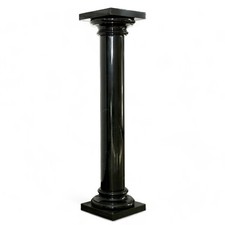 Colonne En Marbre Noir