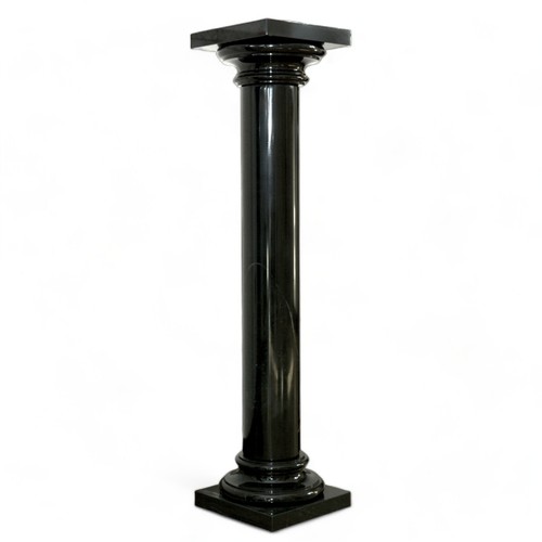 Colonne marbre noir - colonne,