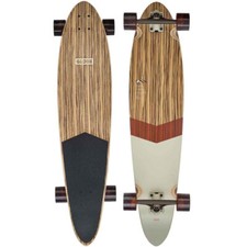 Globe Bâtons Classique 40 " Longboard Complet Planche Complète Zebrawood 9 "