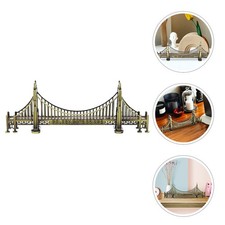  Metal Craft Golden Gate Bridge Decoration Ménage Vintage Bridge Statue Table