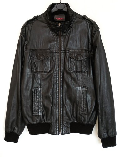 Blouson cuir luxueux homme - cuir,
