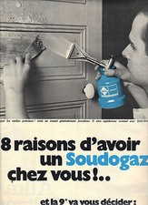 1970 ADVERTISEMENT SOUDOGAZ scraper