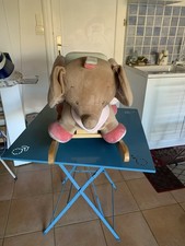 Jouet À Bascule  En Forme éléphant Rose , En Parfait État. Valeur 90 €