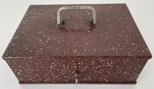 Coffre-fort vintage en métal