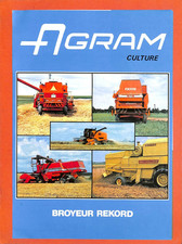 SAINT-DENIS (93 ) AGRAM / RECORD CRUSHER / PROSPECTUS CIRCA 1981