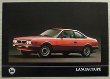 LANCIA BETA COUPE 1300/2000 IE Sales Brochure c1982 DUTCH TEXT