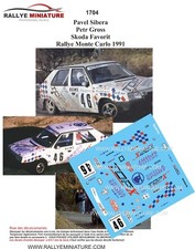 DECALS 1/24 REF 1704 SKODA