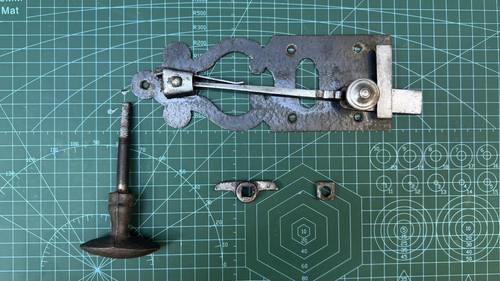 Ancienne serrure clenche - serrure,