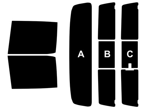 Kit film solaire vitres - film,